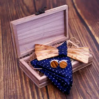 Cravate homme dāvanas vīriešiem, 3D Koka Tauriņi Vīriešiem vīriešu kaklasaiti Koka Bowtie 3D Tauriņš Koka tauriņu Gravata dāvanu zeķubikses