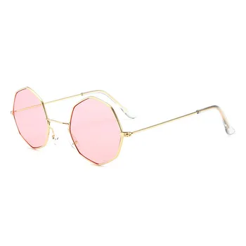 MOLNIYA 2019 Saulesbrilles Sieviešu Zīmola Dizainere Metāla Mazu Taisnstūra Rāmi Skaidrs, Lēcas, Saulesbrilles Vīriešiem Vintage Saules Brilles Sešstūri