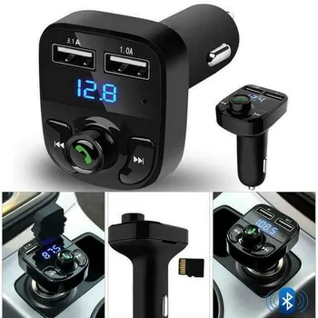 1gb Bluetooth Brīvroku Zvanīšana Automašīnas Komplektu Bluetoooth Ātri Modulators FM Uzlādes Atskaņotājs Raidītājs Lādētāju, Automašīnas MP3 Auto USB N1B2