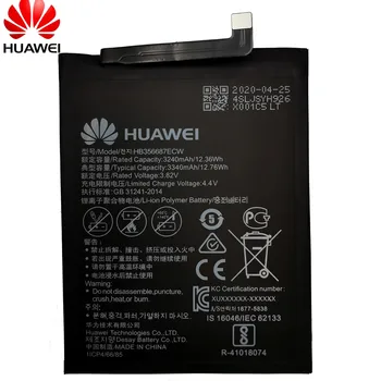 Sākotnējā HB356687ECW 3340mAh Akumulatoru Huawei Mate 10 lite Nova 2i Godu 9.i G10 RNE-AL00 RNE-L11 L21 L22 L 23 RNE-L01 L02 L03