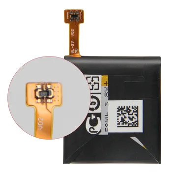 Rezerves Skatīties Akumulators BL-S3 Par LG G Skatīties R W110 W150 Smartwatch Oriģinālās Rezerves Skatīties Akumulatora 410mAh