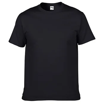 Āmurs T-krekls vīriešu cietās vates kārtu apkakli, īsām piedurknēm apģērbi