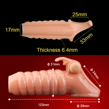 Yunman Vibrējošais Dzimumlocekļa Extender Prezervatīvu Dildo Piedurknēm Kavēšanās Ejakulācijas Stimulēt Klitora Vibrators Intīmo Pieaugušo Seksa Produkti