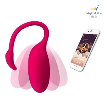 Magic Motion Smart APP Bluetooth Vibrators Seksa Rotaļlietu Sievieti Tālvadības Flamingo Klitora, G-spot Stimulators Maksts Massager