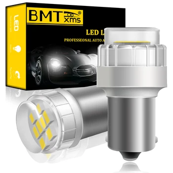 BMTxms 2gab P21W BA15s 1156 LED Canbus Atpakaļgaitas Gaismas Auto Reverse Rezerves Spuldzes BMW Hyundai Mazda, Ford Jaunas Fokuss