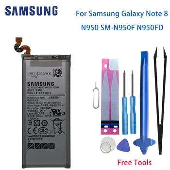 Oriģināls Samsung Galaxy Note 8 Tālruņa Akumulatora EB-BN950ABE Samsung Galaxy Note 8 Note8 N950 SM-N950F N950FD N950U N950W N950N