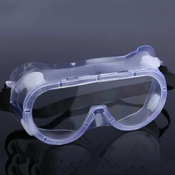 Drošības Brilles Regulēšana Caurspīdīgs Pulēta Ķīmiskā Pret Putekļiem, Siekalām, Antisand, Aizsargbrilles, Pretvēja Acu Aizsardzība Augstas Kvalitātes