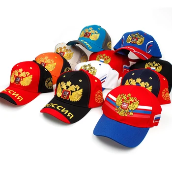 2018 jaunais krievijas divreiz devās ērglis beisbola cepure Kokvilnas Black modes vīriešu cepures naģene snapback cepures 11 stils