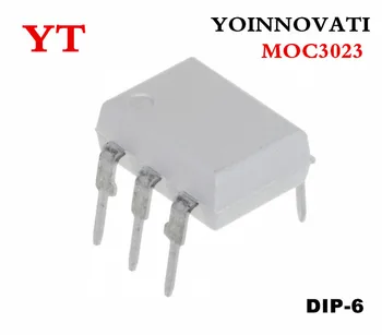 100pcs/daudz MOC3023 3023 DIP6 IC Vislabākās kvalitātes