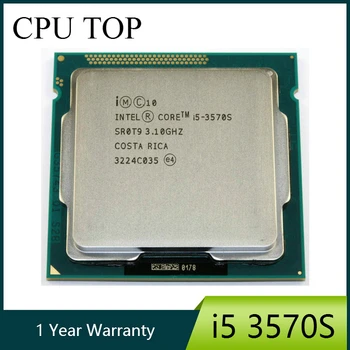 Intel Core i5 3570S Procesors Quad-Core 3.1 GHz L3=6M 65W Socket LGA 1155 CPU Desktop strādā