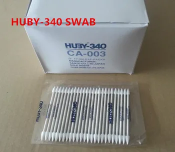 20 iepakojumi (25pcs/Pack) HUBY-340 CA-003 Dual-head Papīra Pielīmēt Tīru, no Putekļiem brīvā Kokvilnas Tamponu drukas labs