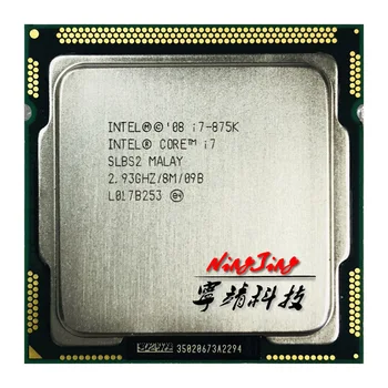 Intel Core i7-875K i7 875K i7 875 2.933 GHz Quad-Core Astoņi-Diegi CPU Procesors LGA 1156
