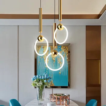 [DBF]Ziemeļvalstu Kulons Gaismas Vintage kulons Lampas Karājas lampas modernās kulons griestu lampas LED restorānu Dzīves telpu dekorēšana