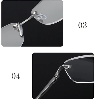 Seemfly Comfy Lasījumā Bez Apmales Brilles Sveķu Skaidrs, Objektīvs Sievietēm, Vīriešiem Vecuma Tālredzība Brilles+1.0 Līdz +4.0 Briļļu Ieplests Briļļu Jaunas