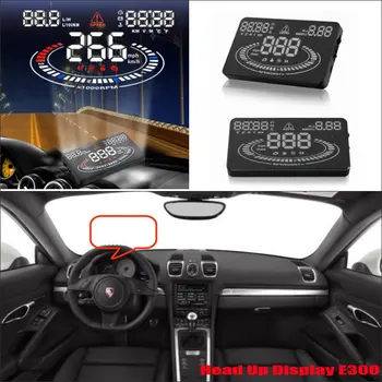Par Porsche Cayenne/Panamera/Kaimanu-2016 AUTO OBD HUD Auto Head Up Displejs Saft Braukšanas Ekrāns, Projektors, Vējstiklu