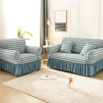 BLN 48 Sofa Cover All-inclusive neslīdīgu Frekvencēs Elastīgs Pilna Dīvāna Pārsegs Dīvāns Dvieļu Vienu/Divus/Trīs Sēdvietas
