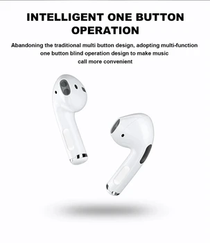 Pro 4 bluetooth austiņas TWS bezvadu austiņas HiFi mūzika earbuds sporta spēļu austiņas, lai visiem viedtālruņu