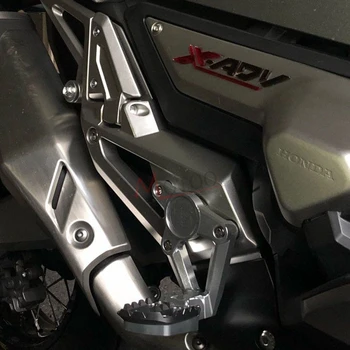 Motociklu CNC Alumīnija Aizmugures kājām Aizmugurē uzstādīt Kāju Pēdas Naglas Pedāli Pasažieru Rearsets HONDA X ADV X-ADV 300 750 1000 17-19