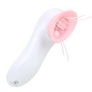 OLO Clit Vagīnas Stimulators Mēles Vibratori Orālo Seksu Seksa Rotaļlietas Sievietēm Klitora Krūšu galu Zīdējs 7 Ātrumi G-spot Masāža