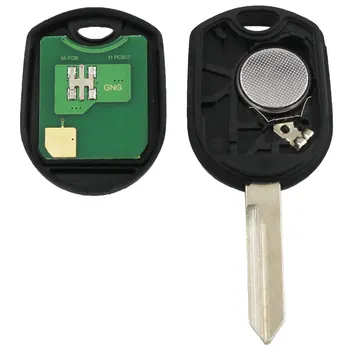 4 Pogas, keyless Tālvadības Atslēgu fob 315mhz 433MHz 4D63 80bit čipu Ford Edge Explorer Izvairīties Lincoln Mercury CWTWB1U793