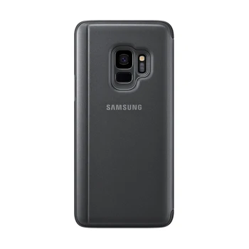 Jaunā Samsung GALAXY S9 G9600 S9+ Plus G9650 Slim Flip Case Sākotnējā Vertikāls Spogulis Aizsardzības Korpusa Vāciņu