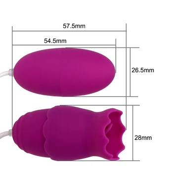 IKOKY 11 Režīms Mēles Vibratori G-spot Vibrators Mutvārdu Klitora Stimulators Sieviešu Masturbācija Seksa Rotaļlietas, USB Maksas