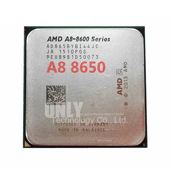 Bezmaksas Piegāde AMD A8 8650 A8-8650 3.2 GHZ Quad-Core CPU Procesors AD865BYBI44JC Socket FM2