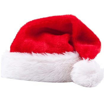 3Pcs Ziemassvētku Vecīša Cepure Ziemassvētku Cepuri, Ziemassvētkos Apģērbu uzposties Plīša Bieza Ziemassvētku Cepure Pieaugušajiem