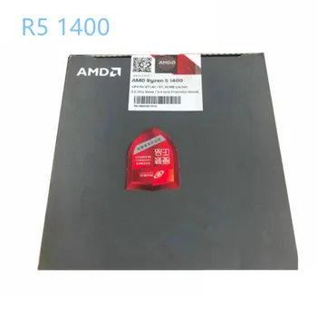 AMD Ryzen R5 1400 CPU Sākotnējā Procesors 4Core 8Threads Ligzda AM4 3.2 GHz 65W TDP 10MB Cache 14nm DDR4 Darbvirsmas YD1400BBM4KAE