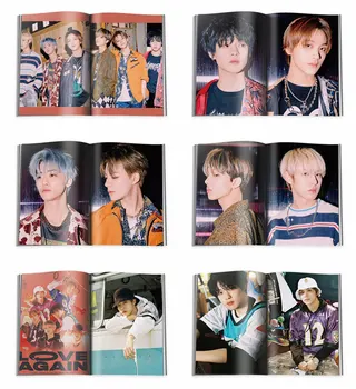 Kpop NCT SAPNIS 2020 3. Albumu <Reload> Mini Fotogrāmata K-pop NCT SAPNIS Foto Albuma Mini Grāmatu, Foto Kartes Ventilatoru Kolekcija Dāvanas