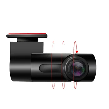 Mini Dash Cam 1080P HD Video ierakstīšanas Wifi Dual Auto DVR Nakts Redzamības Auto Aksesuāru Gps Melnā Kaste TV Drošas Novietošanas Monitors Kamera