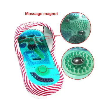 Magnētiskā Foot Massager Masāžas Čības Medicīnas Kurpes Akupunktūras Kāju Magnēts Kurpes Veselības Aprūpes Muskuļu Stimulators Sāpes Atvieglojums
