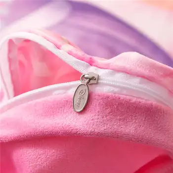 Disney Sofia Princess Gultas piederumi noteikts Bērniem Meiteņu Aizstāvis Sega Sedz Dvīņu izmēra Bērnu Guļamistaba Dekori Pilna Karaliene Coverlets
