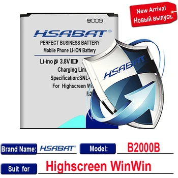 HSABAT 2450mAh B2000B Akumulatoru Highscreen WinWin win win B2000B